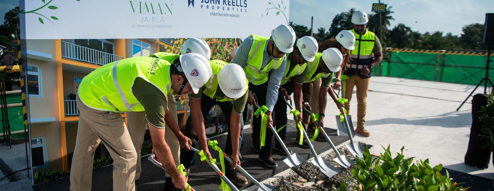 John Keells Properties Reaches Major Construction Milestone at VIMAN Ja-Ela